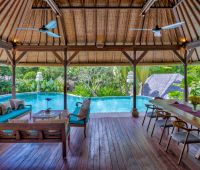 Villa Frangipani, Wohn-und Esszimmer