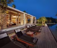 Villa Tantangan, terrasse de la piscine
